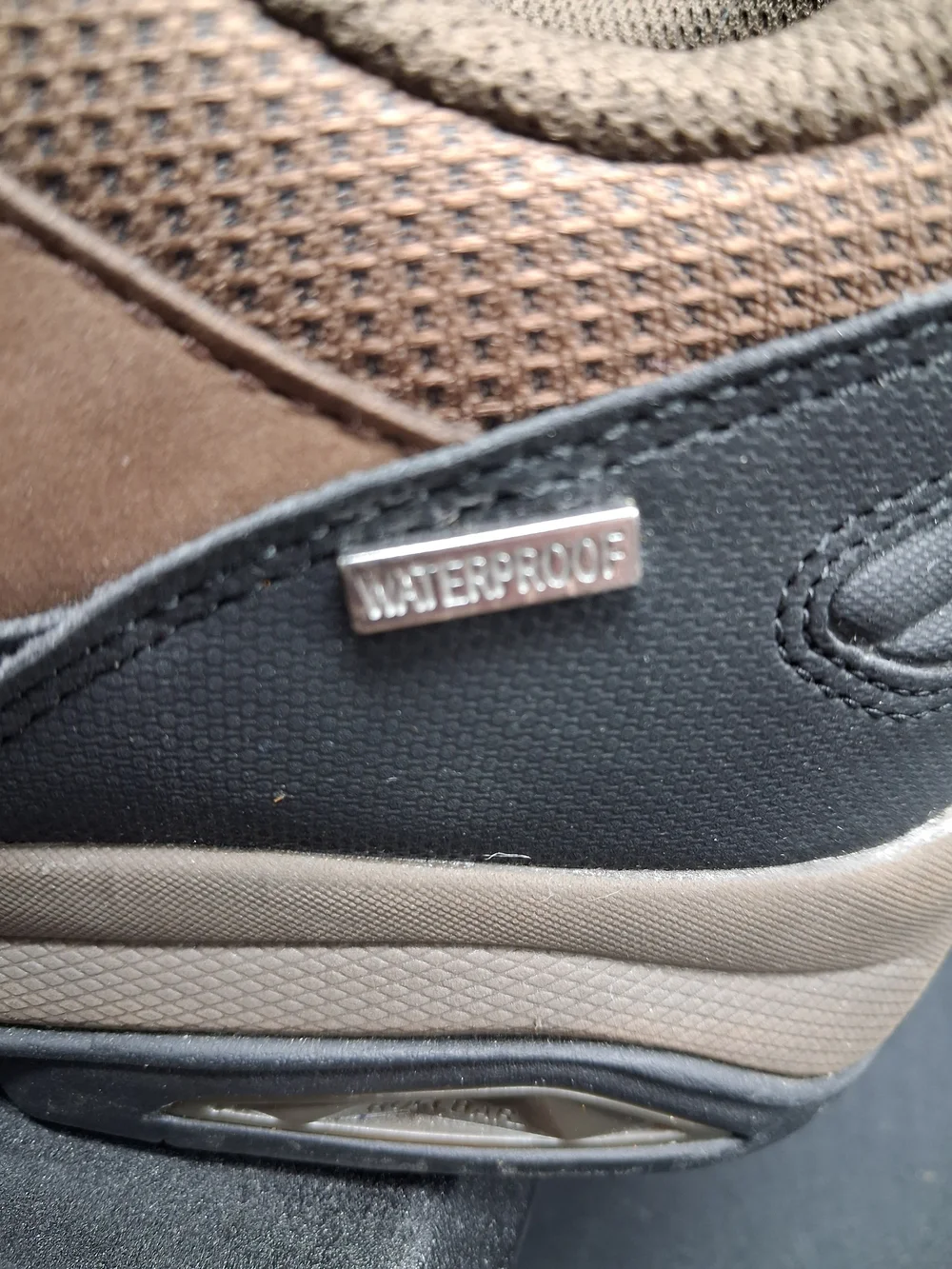 New Balance MW1300DD Men's Brown Leather Walking/Hiking Waterproof Shoes
